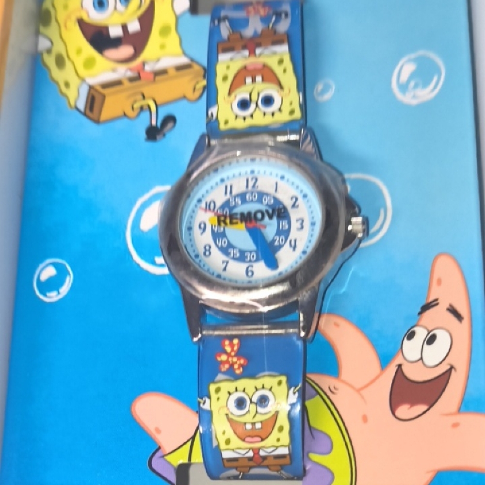 SpongeBob SquarePants Kids Blue Watch